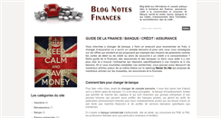 Desktop Screenshot of blog-notes-finances.com